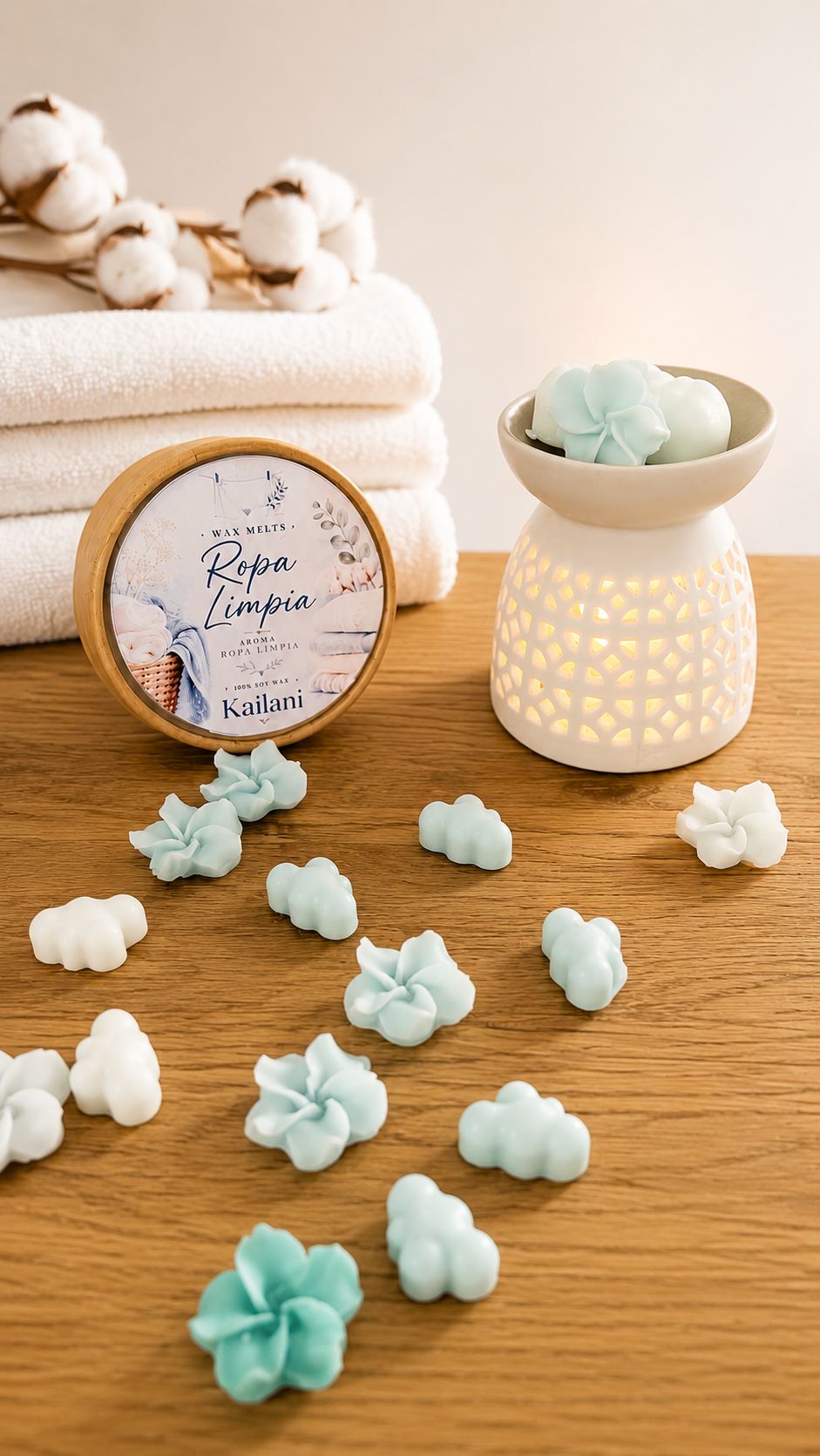 Wax Melts Ropa Limpia 100g